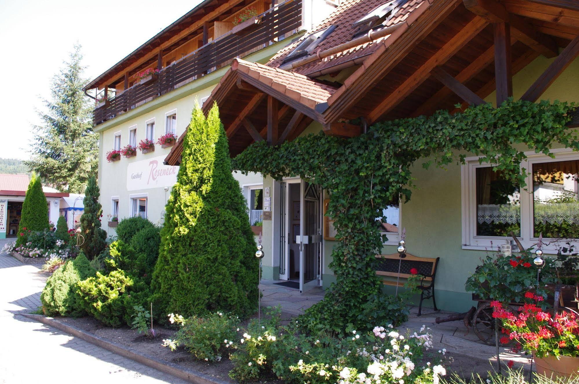 Gasthof Roseneck Wallenfels Exterior foto