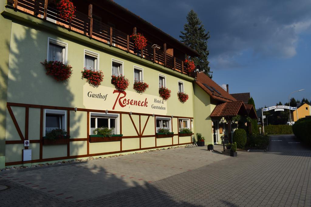Gasthof Roseneck Wallenfels Exterior foto